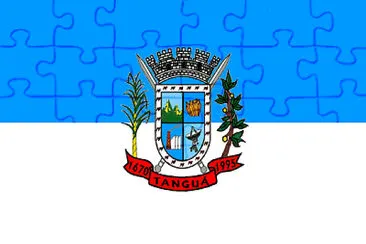 Bandeira do município de Tanguá jigsaw puzzle