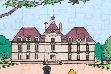 Tintin et Milou - Château de Moulinsard jigsaw puzzle