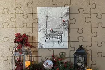 Winter Decor jigsaw puzzle