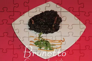 Risotto al nero di seppia jigsaw puzzle