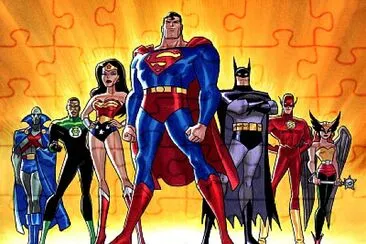 Superheroes jigsaw puzzle