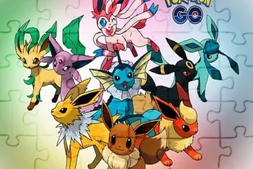 eevee-evoluciones jigsaw puzzle