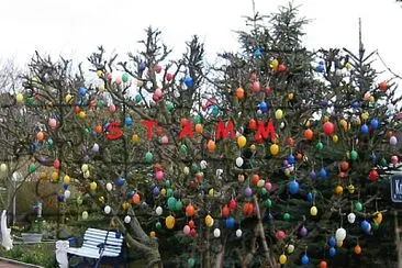 Osterbaum auf Norderney