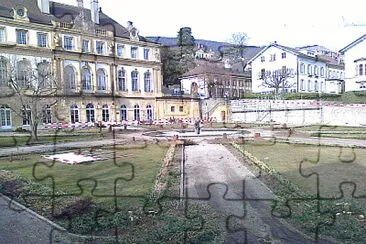 Palais du Peyrou jardins transf