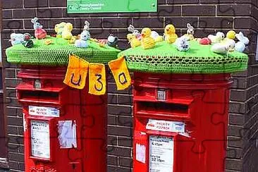 Post Box Toppers in Eastwood