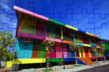 casinhas coloridas jigsaw puzzle