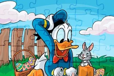 Pato donald jigsaw puzzle