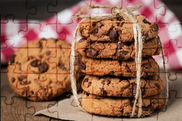 #Chocolate #Galletas #Chips #Postre #Dulces jigsaw puzzle