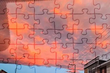 Hermoso atardecer en Popayán jigsaw puzzle