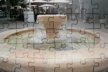 A small fountain in Netanya jigsaw puzzle