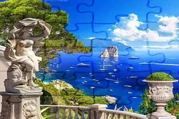 Terraza de capri jigsaw puzzle