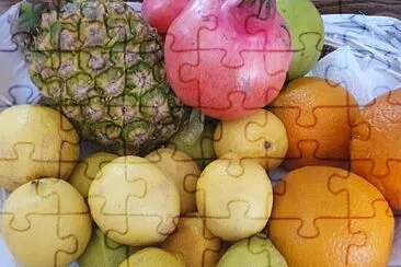 A bowl with fruit