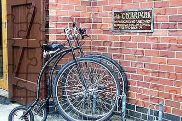 Penny Farthings at Erewash Museum