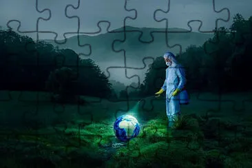 Toy jigsaw puzzle