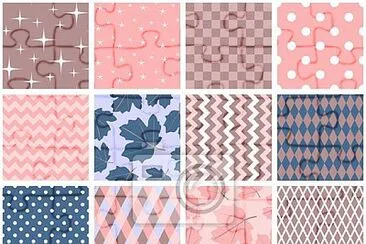 Pattern jigsaw puzzle