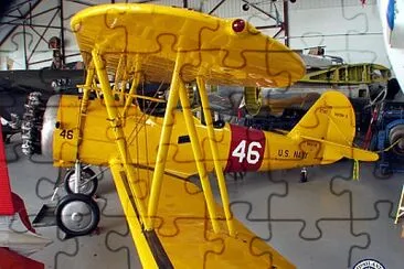 פאזל של Naval Aircraft Factory N3N-3  "Yellow Peril "