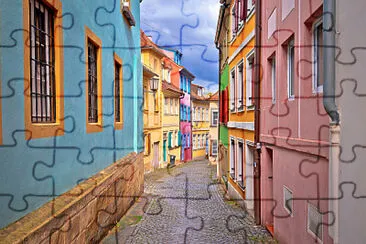 Bamberg old town center view jigsaw puzzle