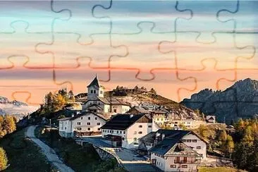 Monte Santo di Lussari - Italia jigsaw puzzle