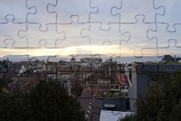 Neuchâtel lever de soleil