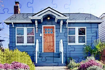 416.- CASA AZUL jigsaw puzzle