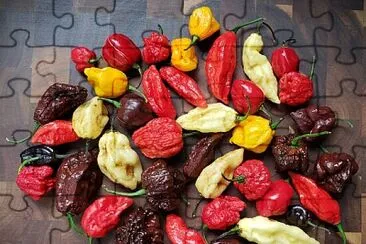 Super Hot Peppers jigsaw puzzle