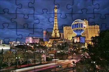 Las Vegas jigsaw puzzle