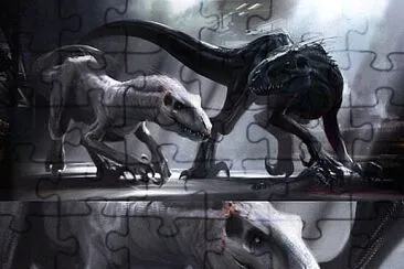 White Indoraptor 2