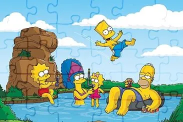 Simpson jigsaw puzzle