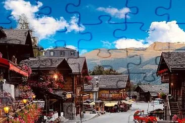 Grimentz-Suiza jigsaw puzzle