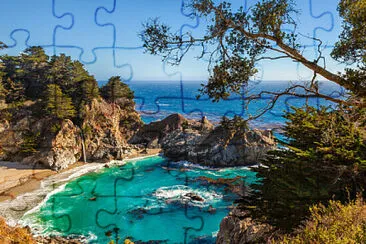 Monterey natural pool jigsaw puzzle