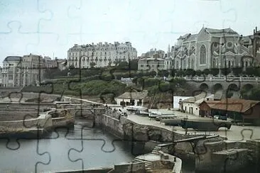 Port de Biarritz en 1928