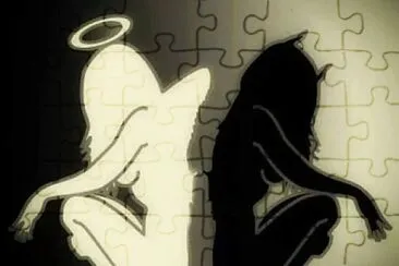 ANGEL - DEVIL jigsaw puzzle