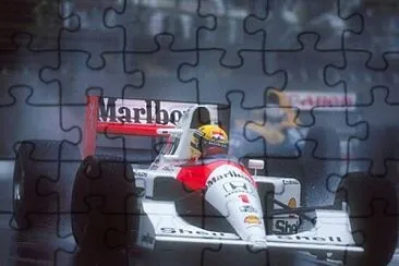 Maclaren Senna 93 jigsaw puzzle