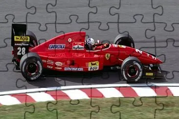 F 1 Ferrari 1992 jigsaw puzzle