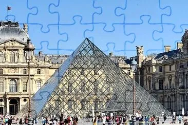 Museo del Louvre, París, Francia, 2023 jigsaw puzzle