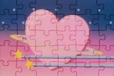 Heart jigsaw puzzle