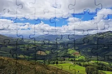 Col Ispeguy sur le GR 5 jigsaw puzzle