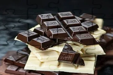 chocolate jigsaw puzzle