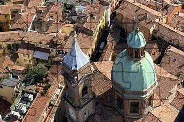 Bologna, Italy from Asinelli Tower