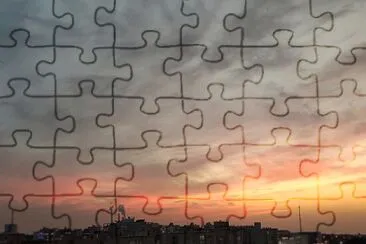 שקיעה jigsaw puzzle