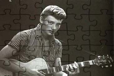 Johnny Hallyday jigsaw puzzle