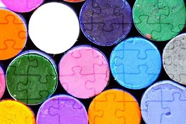 Couleurs Patchwork jigsaw puzzle